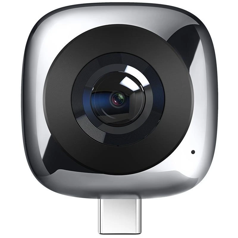 Huawei Full HD VR 360 камера рыбий глаз планета Сфера камеры 360 градусов панорамная камера Портативный USB Тип C CV60 - Цветной: gery