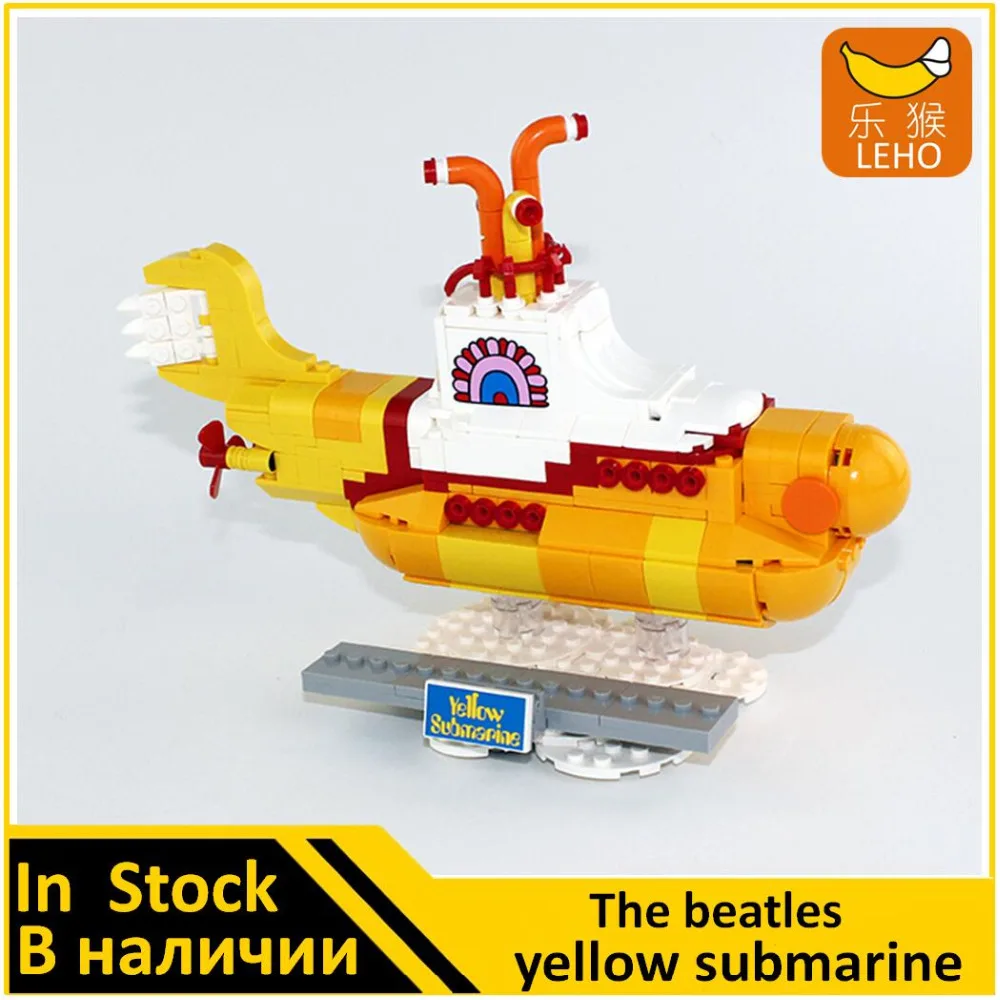 

Mailackers 21012 The Submarine 553Pcs Toys For Children Creator Bricks Building Blocks Compatible 21036 toys action figure