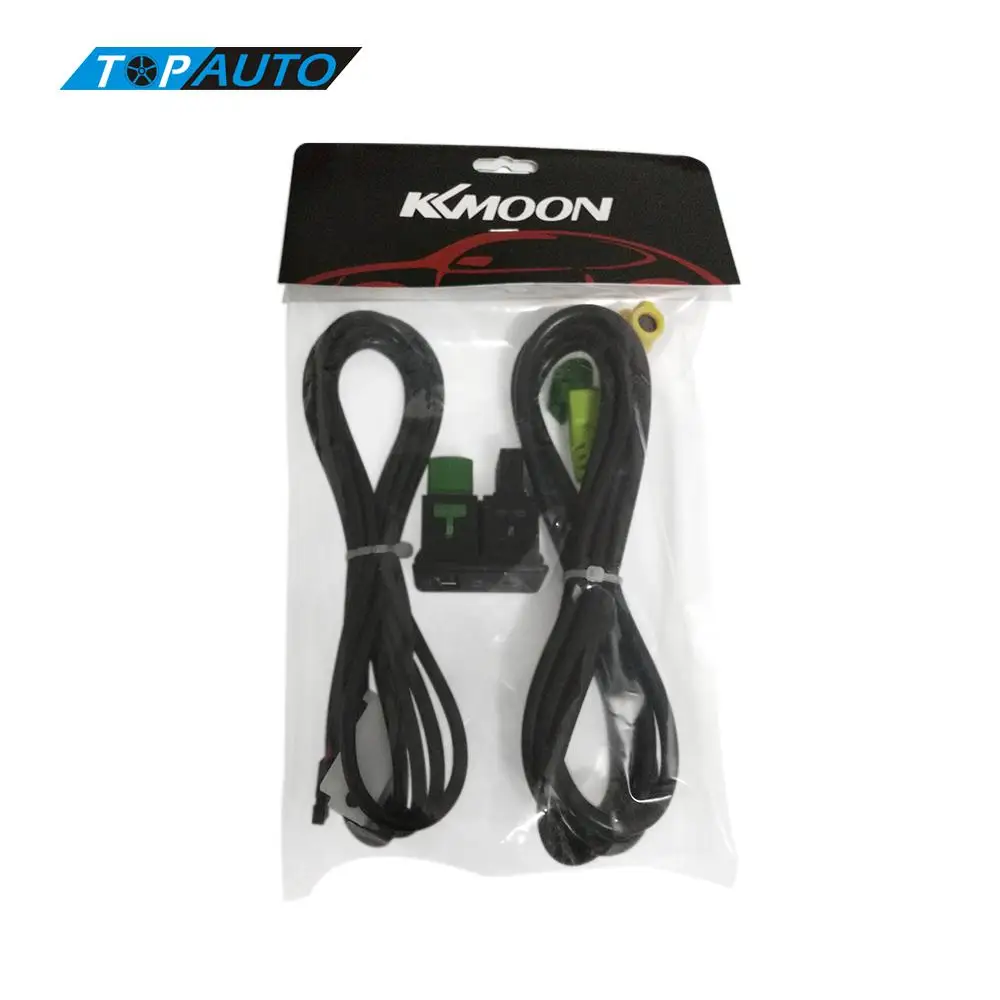 Car USB AUX Audio Cable Switch Plug for VW Passat B6 B7 CC Touran POLO Facelift RCD510+/310+  Cable Standard USB Cable Adapter