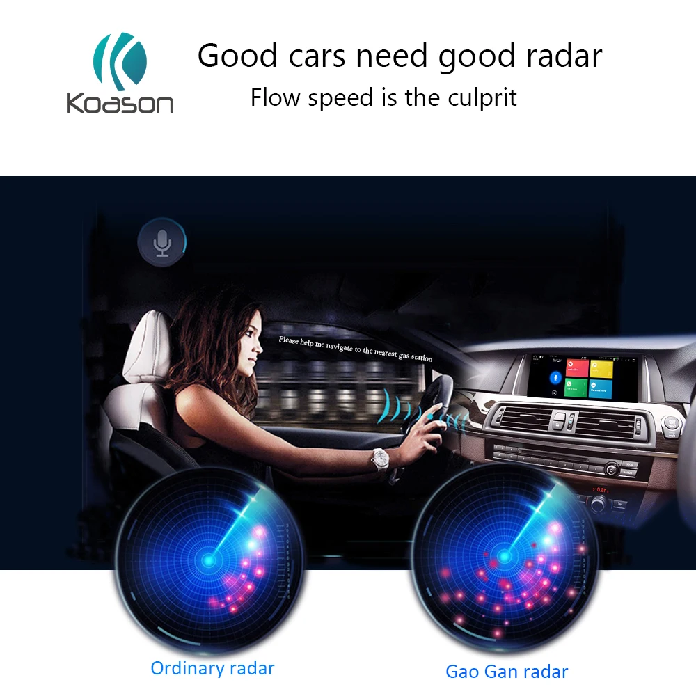 Perfect Koason Android 8.1 System Car GPS Navigation For BMW 5 Series F10 F11 2010-2012 CIC BT WIFI Stereo 6-Core CPU Multimedia Player 5