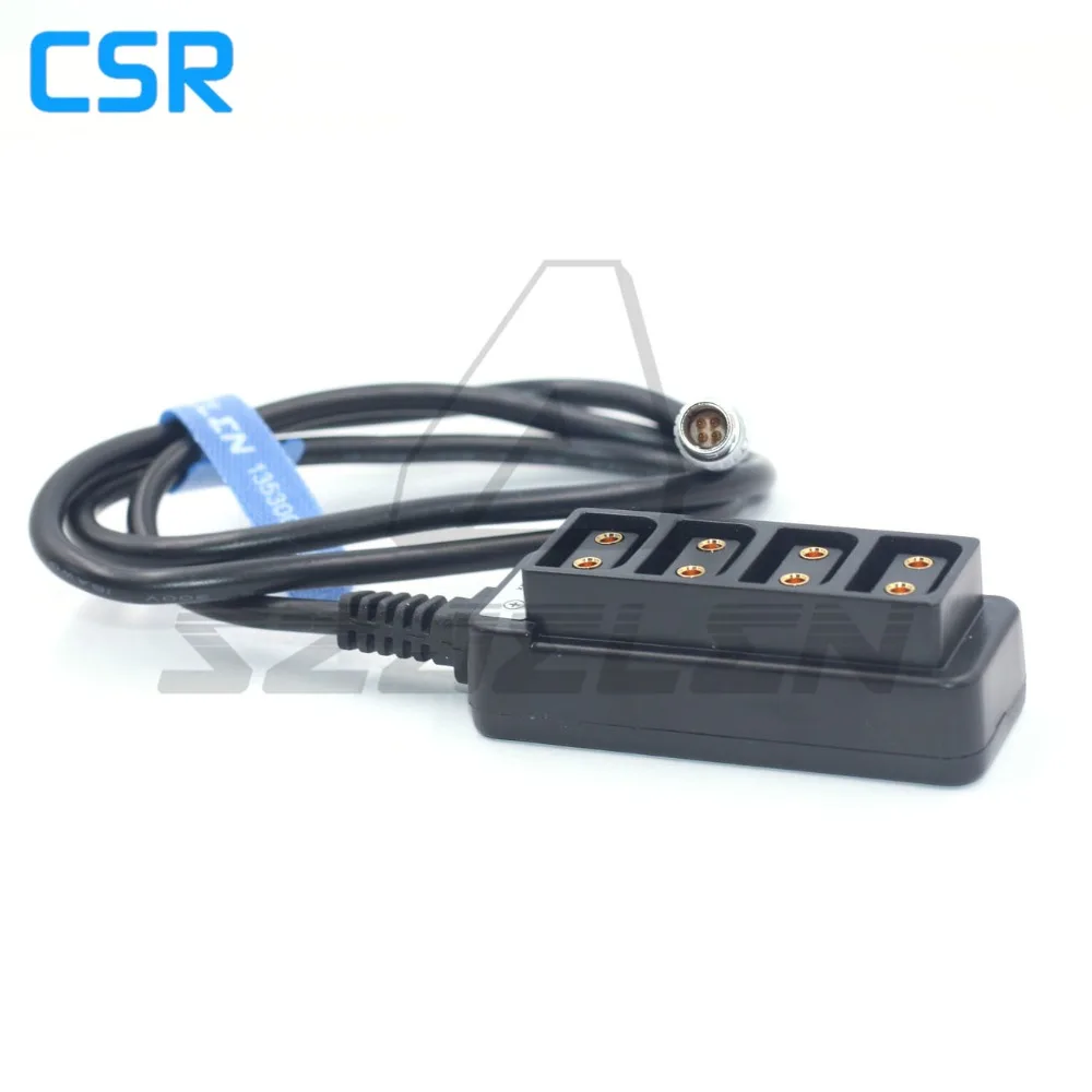

JTZ DP30 C5 CCUPS V-Mount/ FOTGA DP500III 0B 4pin to 4-Port D-Tap Female Camera Power Supply Distributor fourway splitter