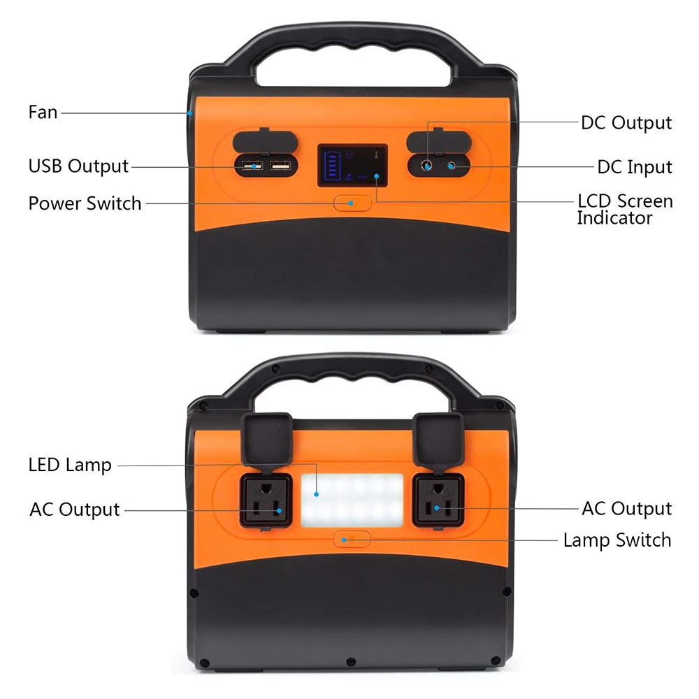 39000 Втч 110 мАч солнечный генератор USB DC Выход AC 220 В 150 в Вт Чистая синусоида Инвертор портативный солнечный генератор для хранения энергии