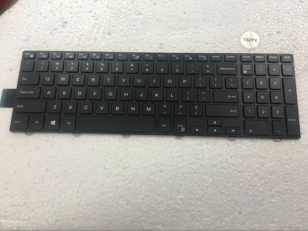  Free Shipping  English Keyboard For Dell inspiron 15 3000 Series 3541 3542 Laptop English Keyboard