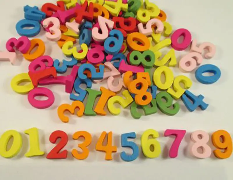 

Free shipping, 1000pcs wholesale high-quality multicolor wood digital pendant die cutting Angle 017027009