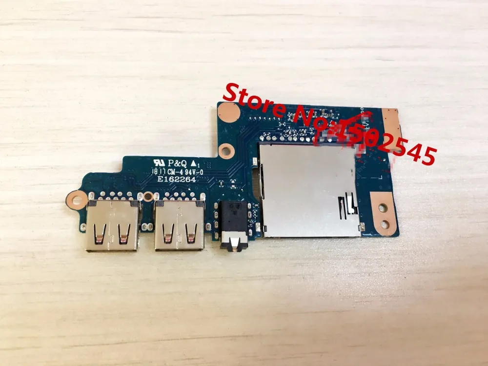 

Free Shipping Laptop USB Interface Board For HP 15-CC 15-CC708 15-CC715TX 15-CC710TX TPN-Q191 USB Board Audio Board DAG71TB16D0