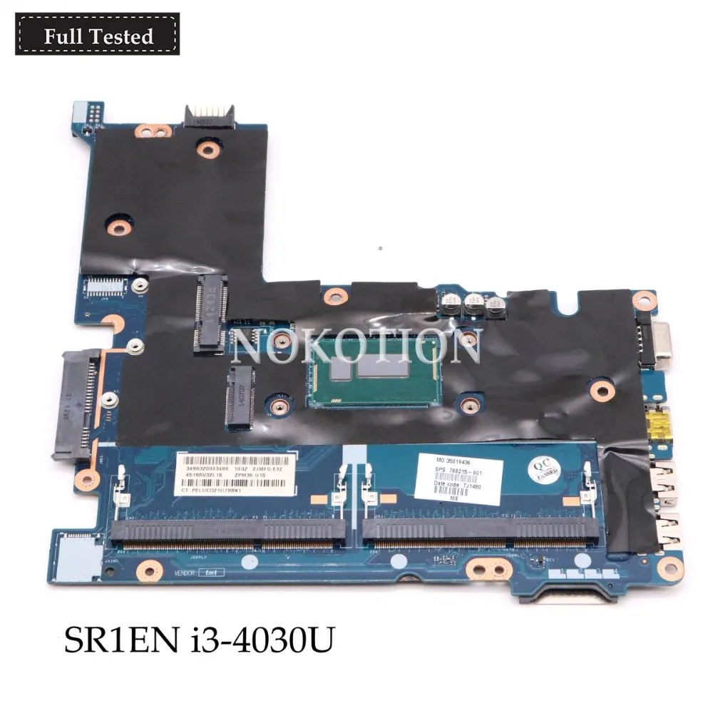 Very best  NOKOTION 768215-601 768215-001 for HP probook 430 G2 laptop motherboard SR1EN i3-4030U ZPM30 LA-B17