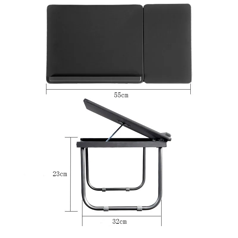 Fashion Simple Colorful Folding Laptop Table Students Studying Small Desk Playing Learning Desk Bed Table