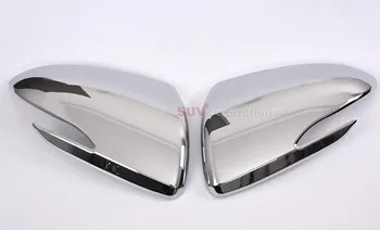 

NEW!!! For Sixth Generation for Hyundai Elantra Avante 2016 2017 ABS Chromee Side Mirror Rearview Cover Trims 2pcs