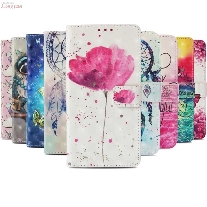 

For Huawei P smart FIG-LX1 FIG-LX2 Case Flip Leather Wallet Case Mobile Phone Accessory Shell For Enjoy 7S FIG-l21 FIG-l22 Cover