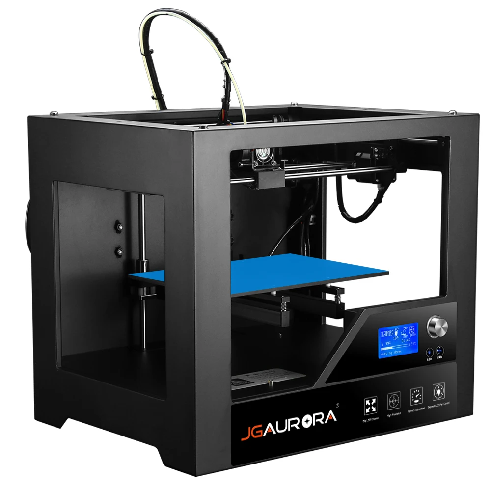 JGAURORA Z 603S 3d принтер полная металлическая рама с подогревом кровать высокая