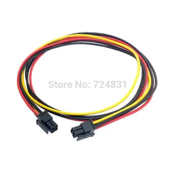 

10pcs/lot Chenyang ATX Molex Micro Fit Connector 4Pin Male to Male Power Cable 60cm