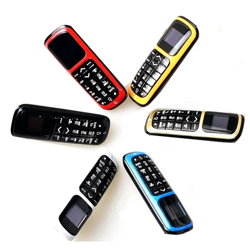 Оригинальный длинный CZ V2 bluetooth Dialer mini Мобильный телефон 0 66 дюймов с поддержкой Hands