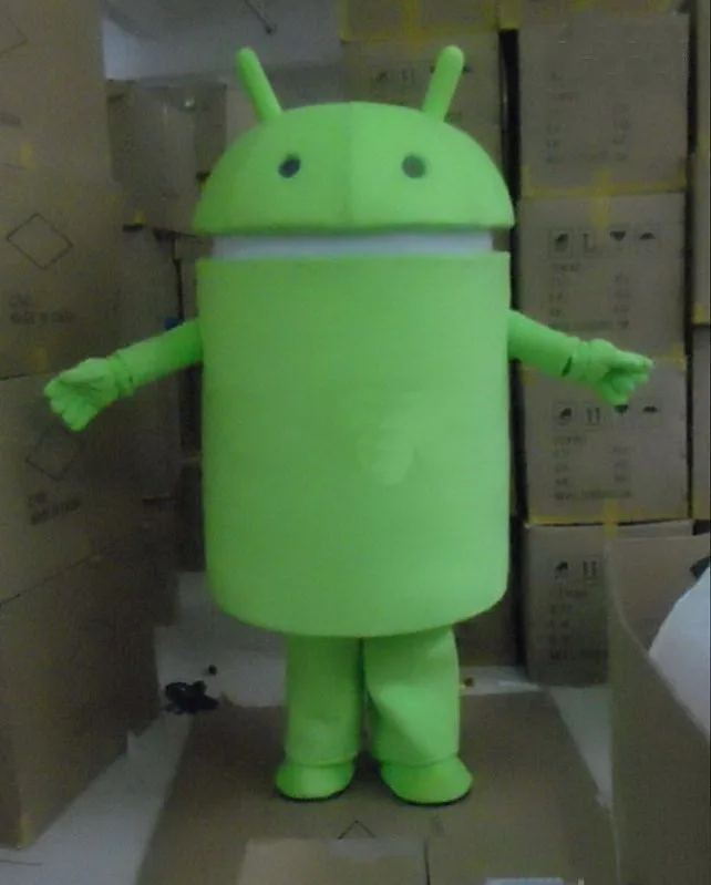 Можно мыть водой EVA материал Android Робот талисман костюмы прогулки мультфильм одежда День Рождения вечерние 454