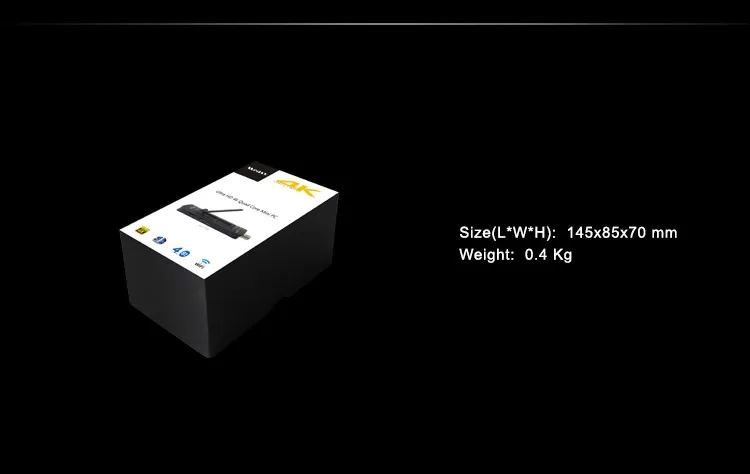 Measy U4S Allwinner A31S четырехъядерный 1G+ 4G 4K медиаплеер tv Stick Android tv box Smart tv box Мини-ПК установка Google Play Store