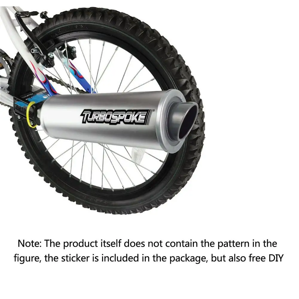 Kids Children Bicycle Bike Bell Exhaust System With BONUS Motorcycle Refill 3-Pack Bicycle Horn Bmx Mtb Cycling Accessories