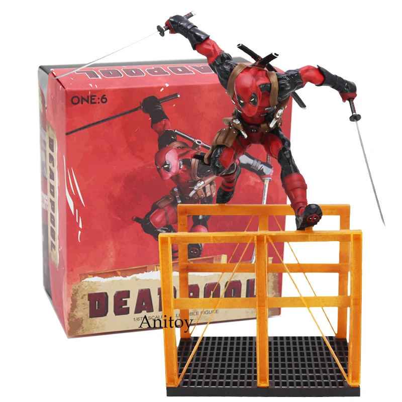 

Crazy Toys Deadpool 2 1/6th Scale Statue PVC Figure Collectible Model Toy 40cm