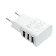 5 в 2.0A USB зарядка настеная ac 3 порта ЕС вилка адаптер для Samsung Galaxy S5 S9 Note 4 для IPhone Xiaomi huawei iPad 500 шт