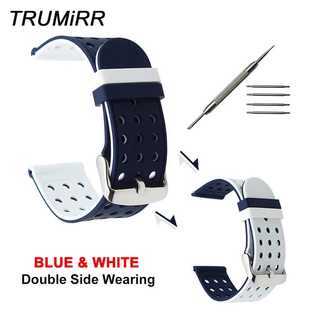 Buy Double Side Wearing Watchband 21mm 22mm 23mm 24mm