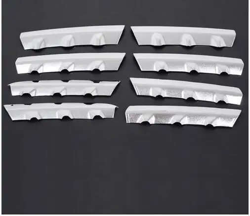 

Car Accessories Fit For Nissan Qashqai 2006-2009 ABS Chrome Front Center Grill Grille Cover Trims 8Pcs