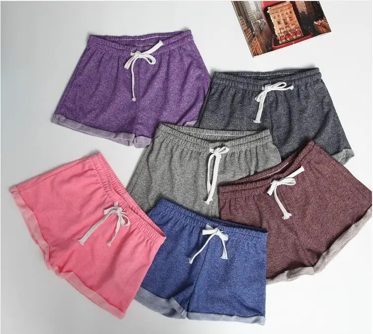 

Women Sport Fitness Athletic Cool Ladies Sport Short Fitness Cotton Casual trouser
