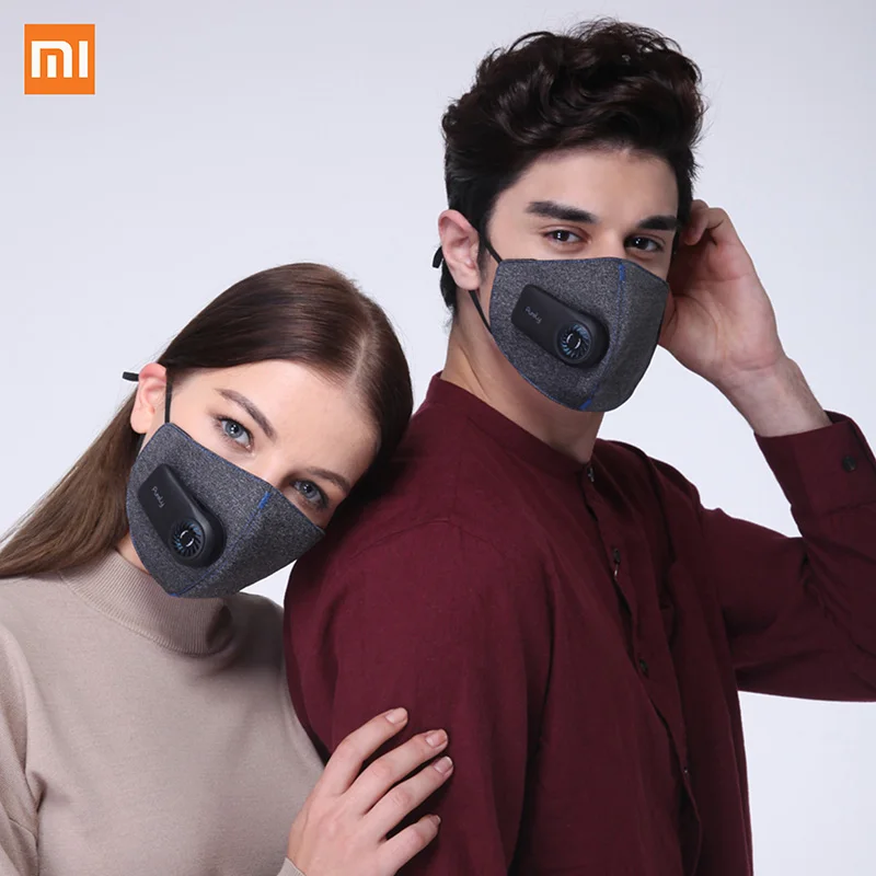 Xiaomi чисто анти-загрязнения воздуха спортивная маска с PM2.5 550 мАч перезаряжаемый фильтр Трехмерная структура отличная Очистка