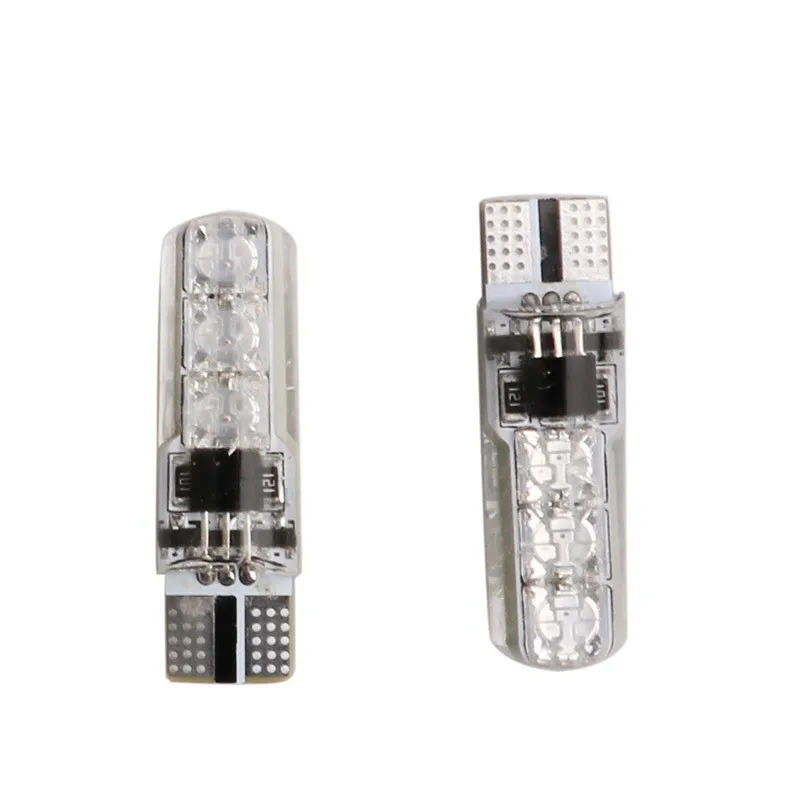 2 шт. Led w5w T10 led t10 RGB салона свет украшения Ширина удаленного Габаритные Огни Авто