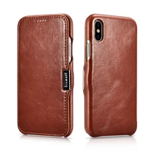 Роскошный кожаный металлический логотип магнитных флип чехол для iPhone X XS MAX XR чехол Коке оригинальный мобильный аксессуары для телефонных чехлов