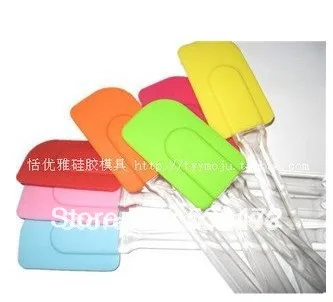 Fondant Cake tools /silicone cream scraper / Middle size/ Toast Bake Bakery Tools,