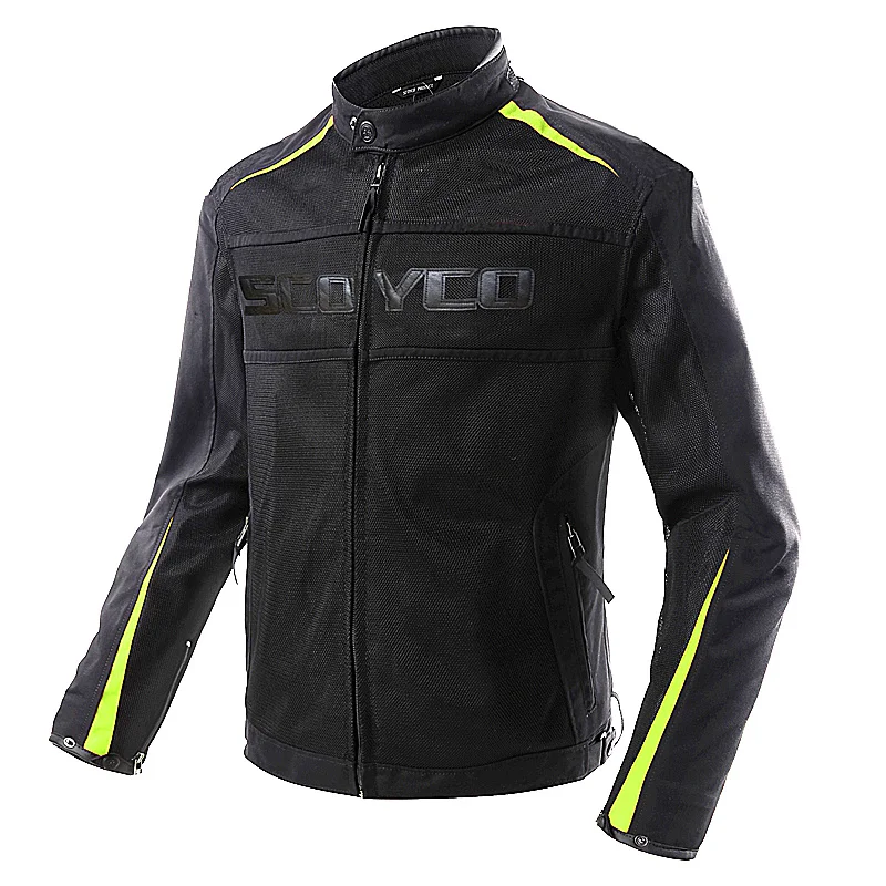SCOYCO мотоциклетная куртка водонепроницаемая Летняя мужская одежда защитная куртка Мотокросс протектор с Локоть плеча назад протектор