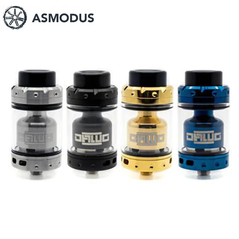 

Original asMODus x VapersMD Dawg RTA 3.5ml Vape Tank With Spacious Build Deck For Single or Dual Coil Electronic Cigarette