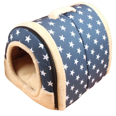 cheap Multifuctional Dog House Nest with Mat Foldable Pet Dog Bed Cat Bed House for Small Medium Dogs Travel Pet Bed Bag Sofa Supplies