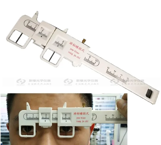 1 шт. Расстояние зрачка PD линейка штангенциркуль очки оптометрическое оборудование