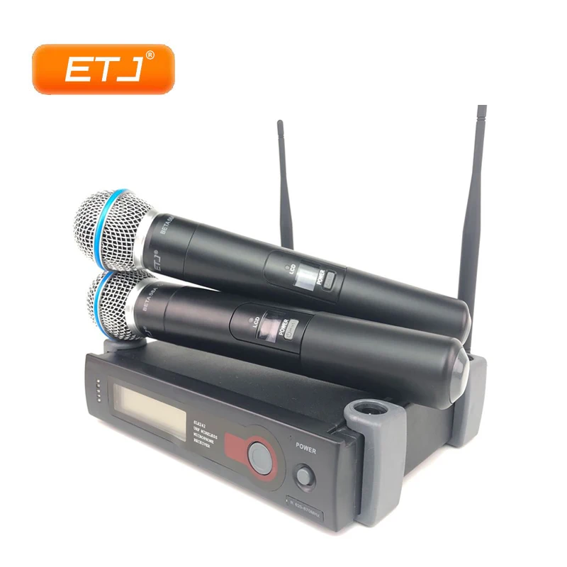 SLX24 2 Передатчик профессиональный беспроводной микрофон SLX242 Beta58 приемник
