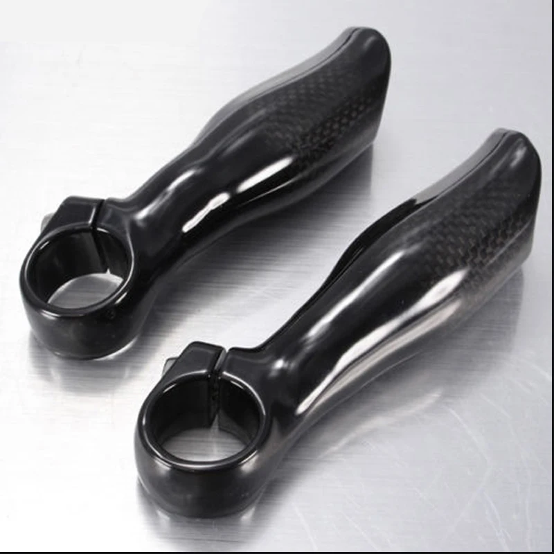 carbon fiber Bar end Mountain Bikes Bicycle Handlebar Carbon Fibre Bicycle Handlebar Horn 20 22