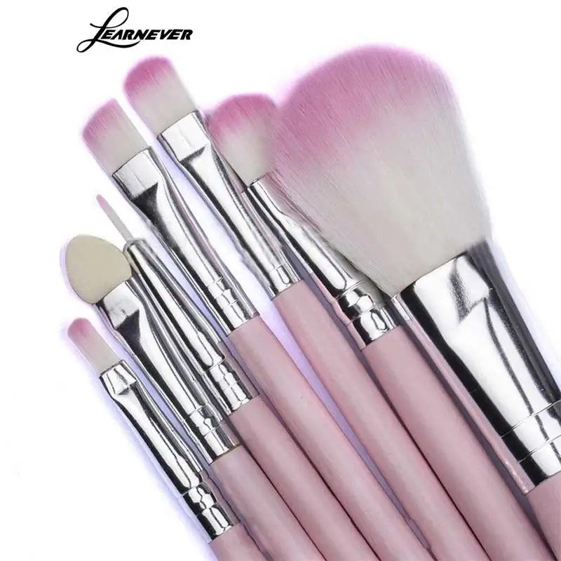 

7Pcs/Set Professional Makeup Brushes Tool Face Foundation Powder Contour Concealer Blush Eye Shadow Eyebrow Cosmetic Brush Kit