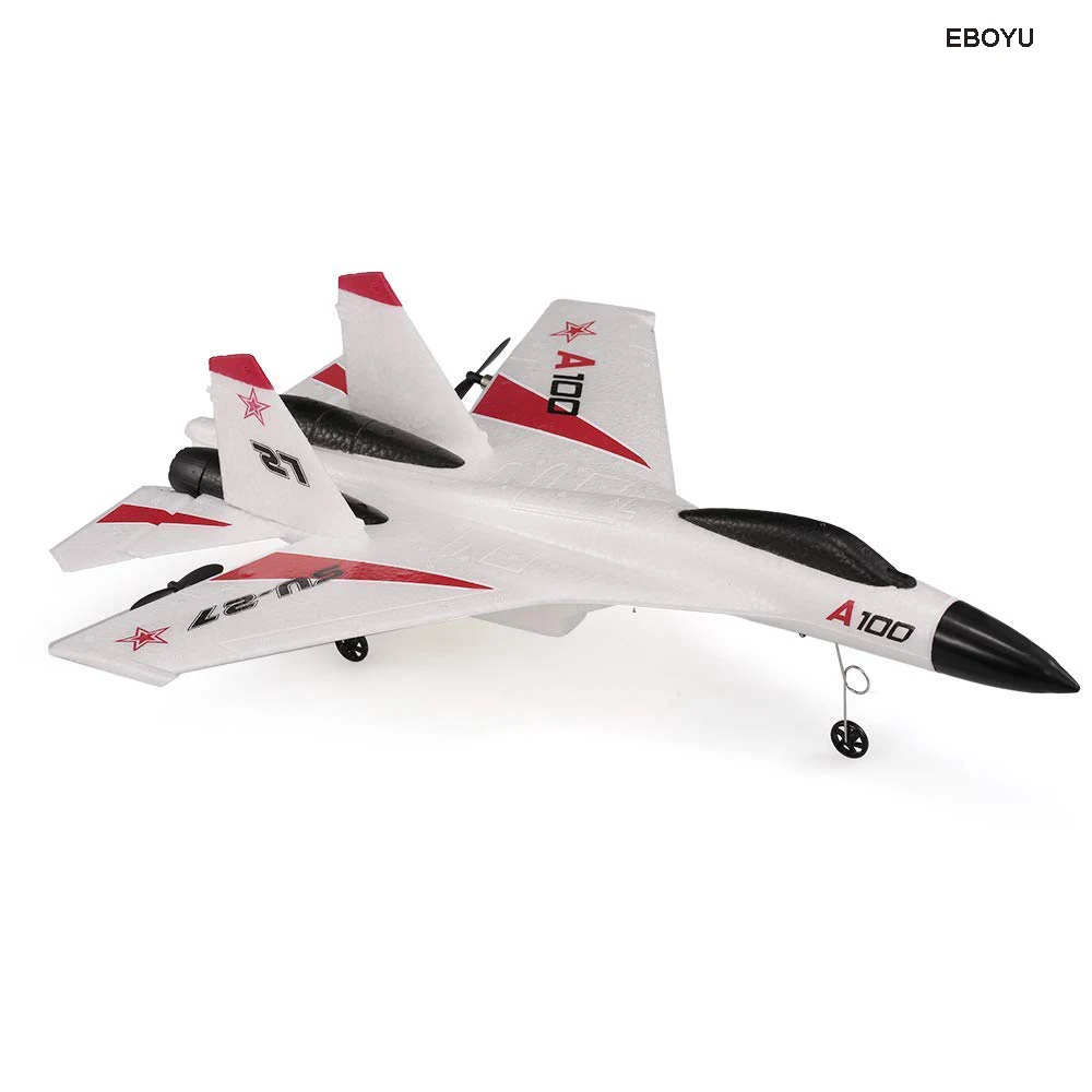 WLtoys XK A100 2,4G 340 мм 3CH RC самолет с неподвижным крылом самолет игрушки для улицы - Цвет: Белый