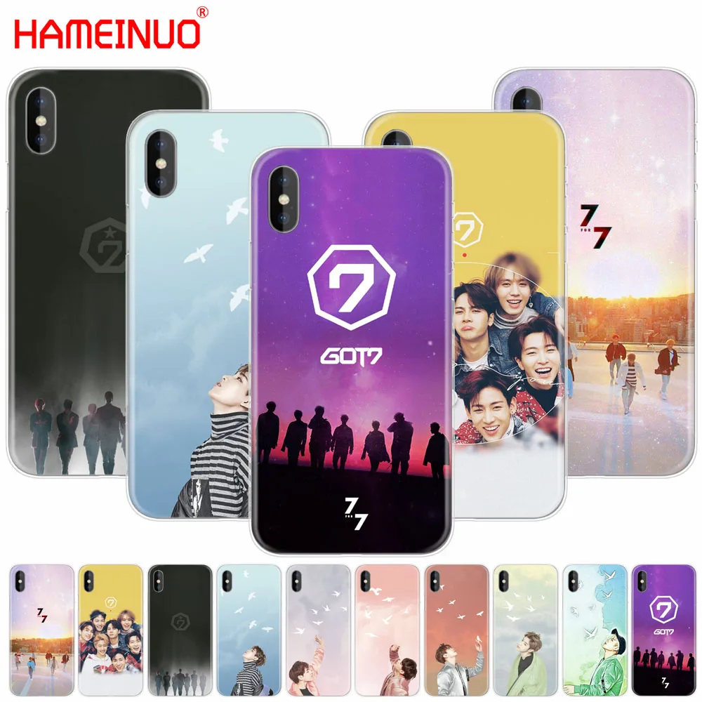 Чехол для мобильного телефона HAMEINUO GOT7 Jackson JinYoung got 7 iphone X 8 6 4 4S 5 5S SE 5c 6s plus|Бамперы| |