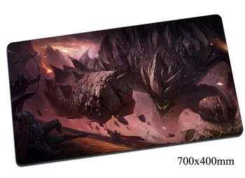 

Malphite mouse pad 70x40cm gaming mousepad gear lol gamer mouse mat pad game computer Shard of the Monolith mouse play mats