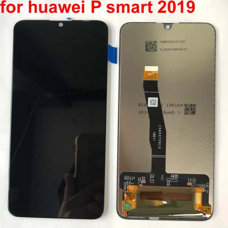 Для huawei P Smart, ЖК-дисплей, дигитайзер в сборе, сенсорный экран с рамкой для POT-LX1 P Smart, запасная часть