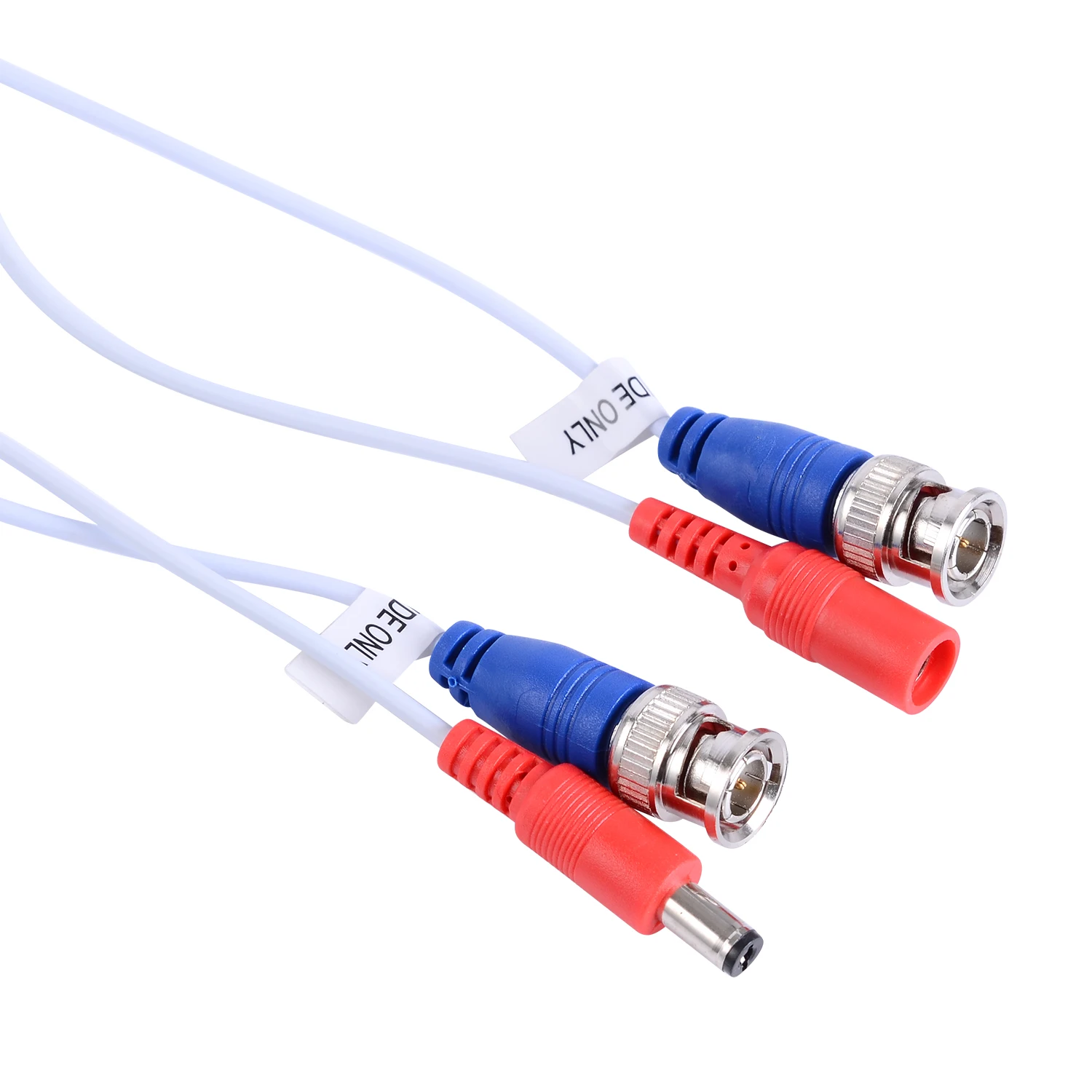 SANNCE 4 Pack 30M 100ft CCTV Cable BNC + DC Plug Video Power Cable For Wire AHD Camera And DVR Surveillance System Accessories
