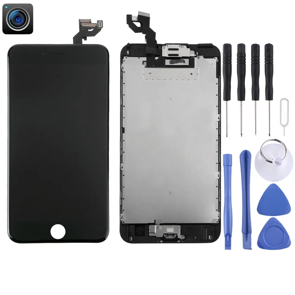 

1pcs For iPhone 6s Plus LCD Screen with Front Camera and Digitizer Full Assembly with Front Camera for iPhone 6s Plus