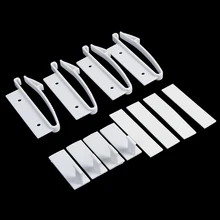 4 шт./компл. ребенок замок Защита детей блокировка дверей для безопасности детей, защита для Пластик безопасная защита замка