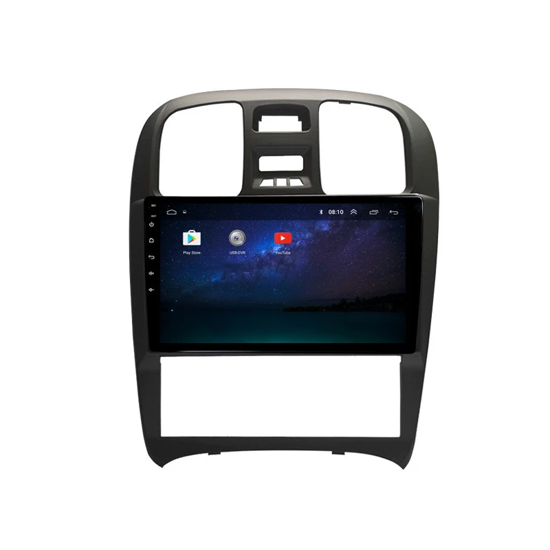 Cheap 9" 2.5D IPS Android 8.1 Car DVD Multimedia Player GPS for Hyundai Sonata Fe 2004 2005-2007 2008 2009-2012 car radio  navigation 2