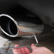 Для Jeep compass 2011 2012 2013 хвосте труба глушителя Насадка На глушитель отделка