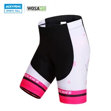 WOSAWE оригинальные женские велосипедные шорты для езды на велосипеде MTB горная дорога Спортивная одежда для велосипеда крутые 4D шорты с гелевой подкладкой одежда
