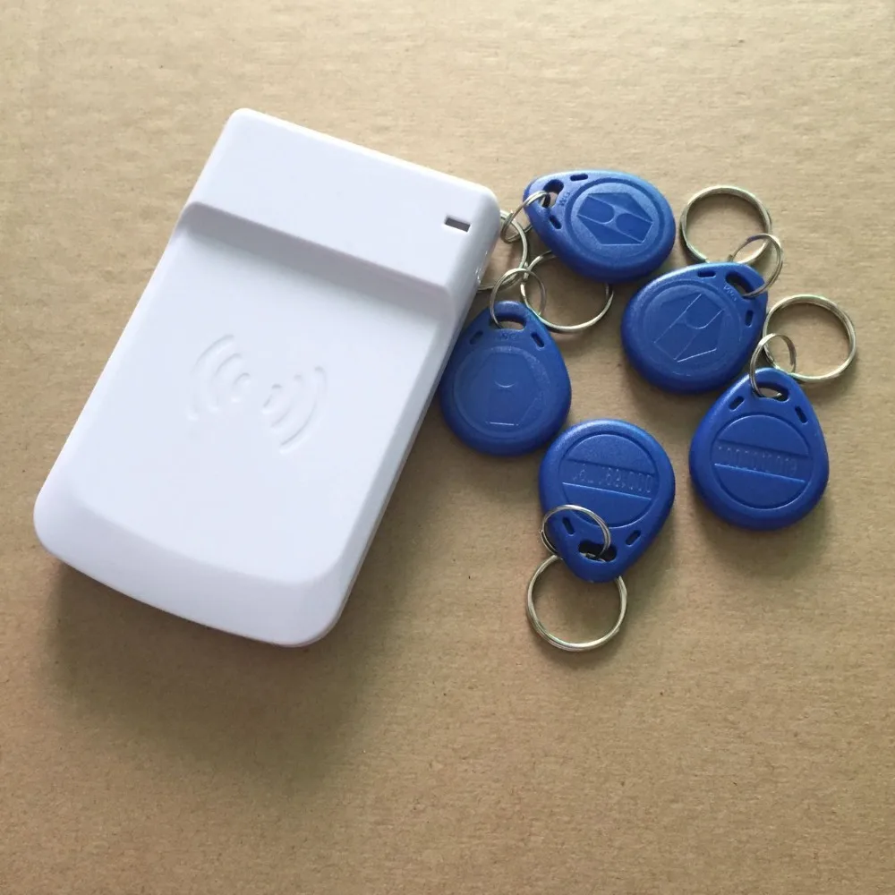 

2016 125KHz  White USB Proximity Sensor Smart rfid ID Card Reader For EM4100&TK4100 &Compatible Key Token  No Need Driver