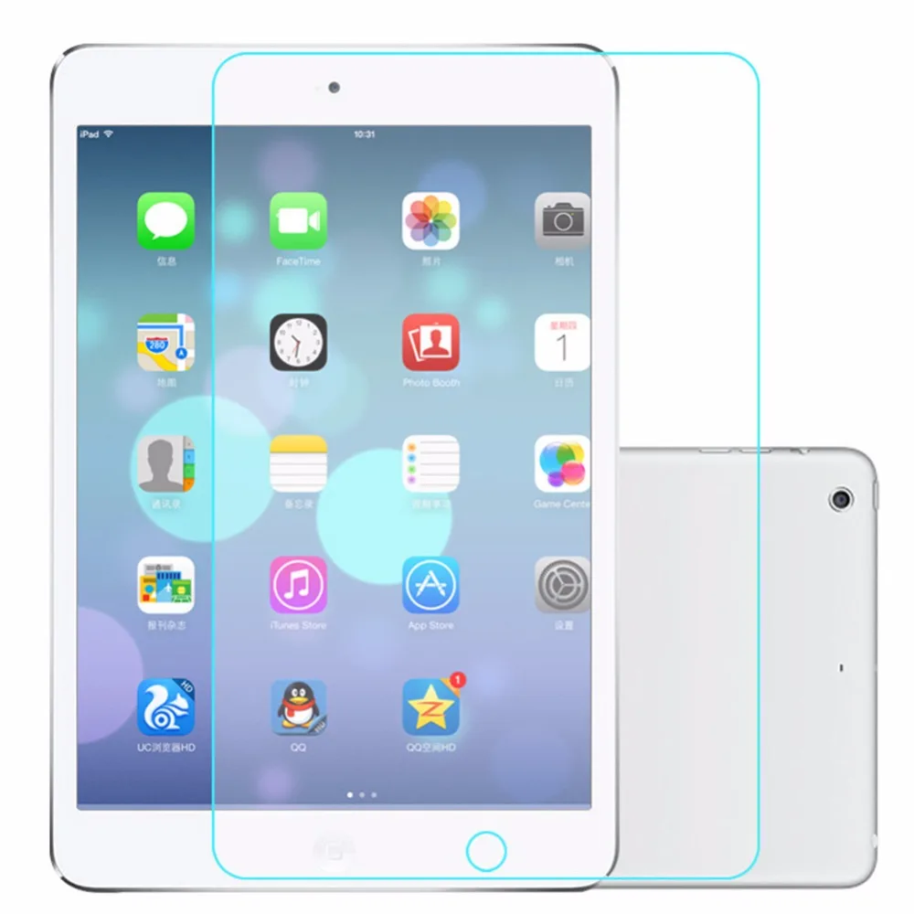 

For iPad Pro 9.7 inch Premium 0.26mm Thickness Tempered Glass Screen Protector w/ 9H Hardness, 2.5D Round Edges, High Definition