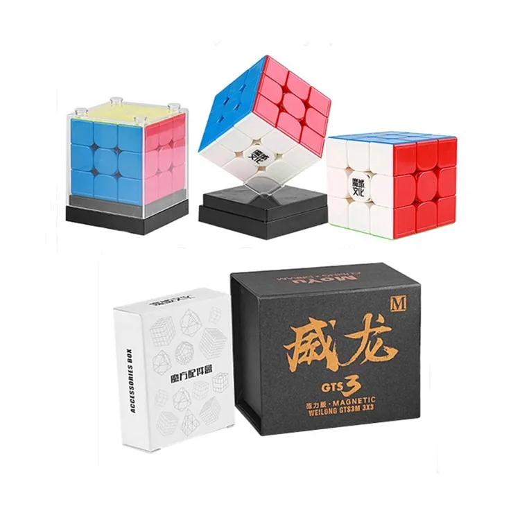 GTS3M LM Moyu Weilong GTS V3 3X3X3 Магнитный 3x3 куб GTS3 M и GTS3 LM магический скоростной куб игрушки развивающие игрушки для детей