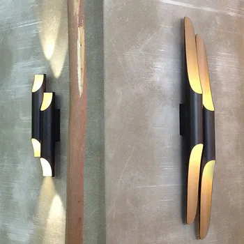 

Modern Nordic Wall Lamp Living Room Beveled aluminum cylinder Wall Sconce Wall Light luminaire Light Fixtures Lustres