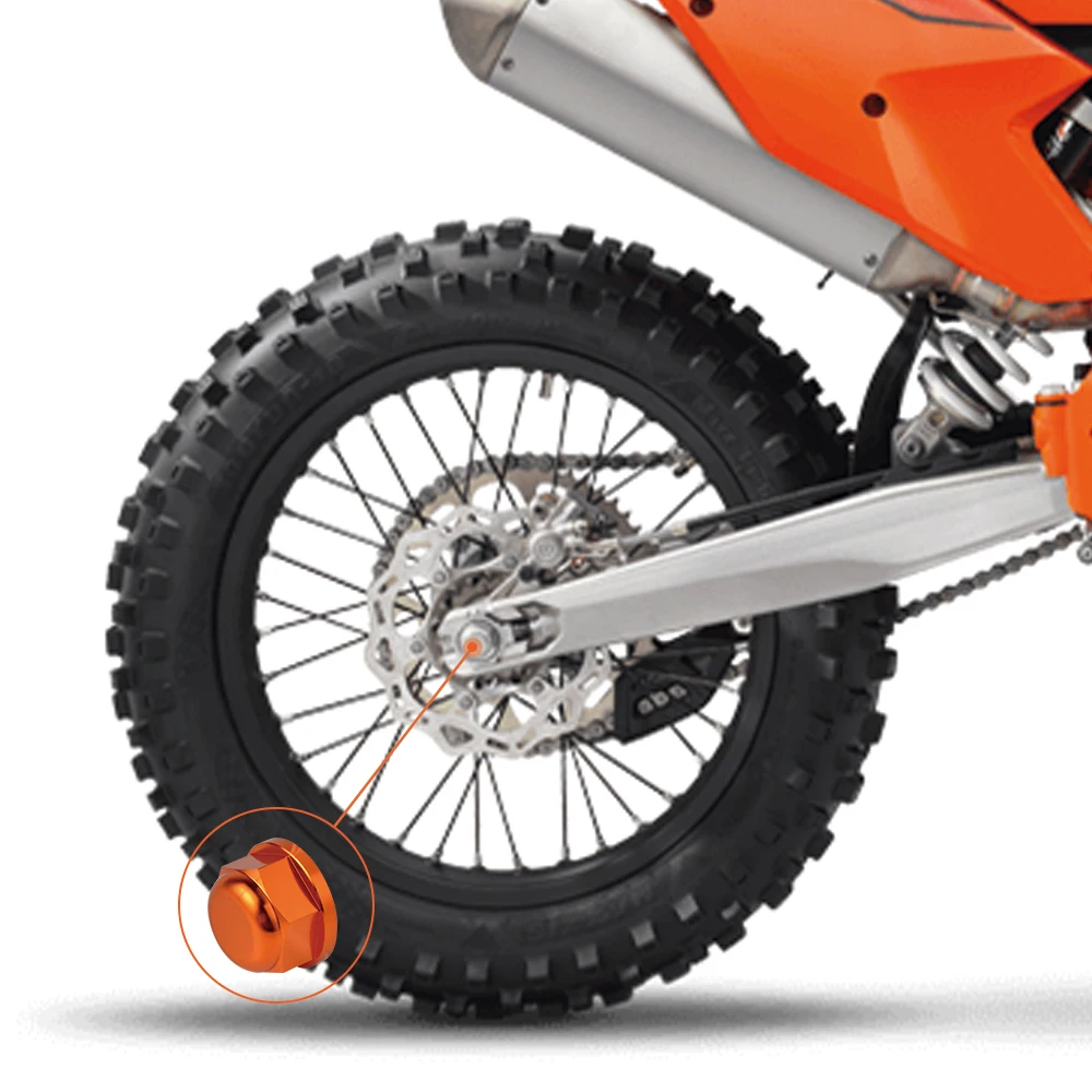 M20x1.5 гайка задней оси винт для KTM SX SXF XC XCF EXC EXCF шесть дней 125 250 350 450 530 500 300 200 блокировка колес шпиндель болт